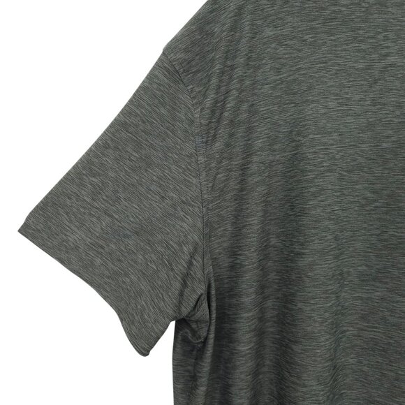 Izod Golf Stretch Polo Shirt Mens XXL Performance Lightweight Gray Short Sleeve - Picture 13 of 16